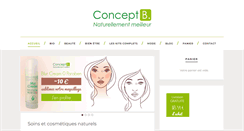 Desktop Screenshot of conceptb.fr